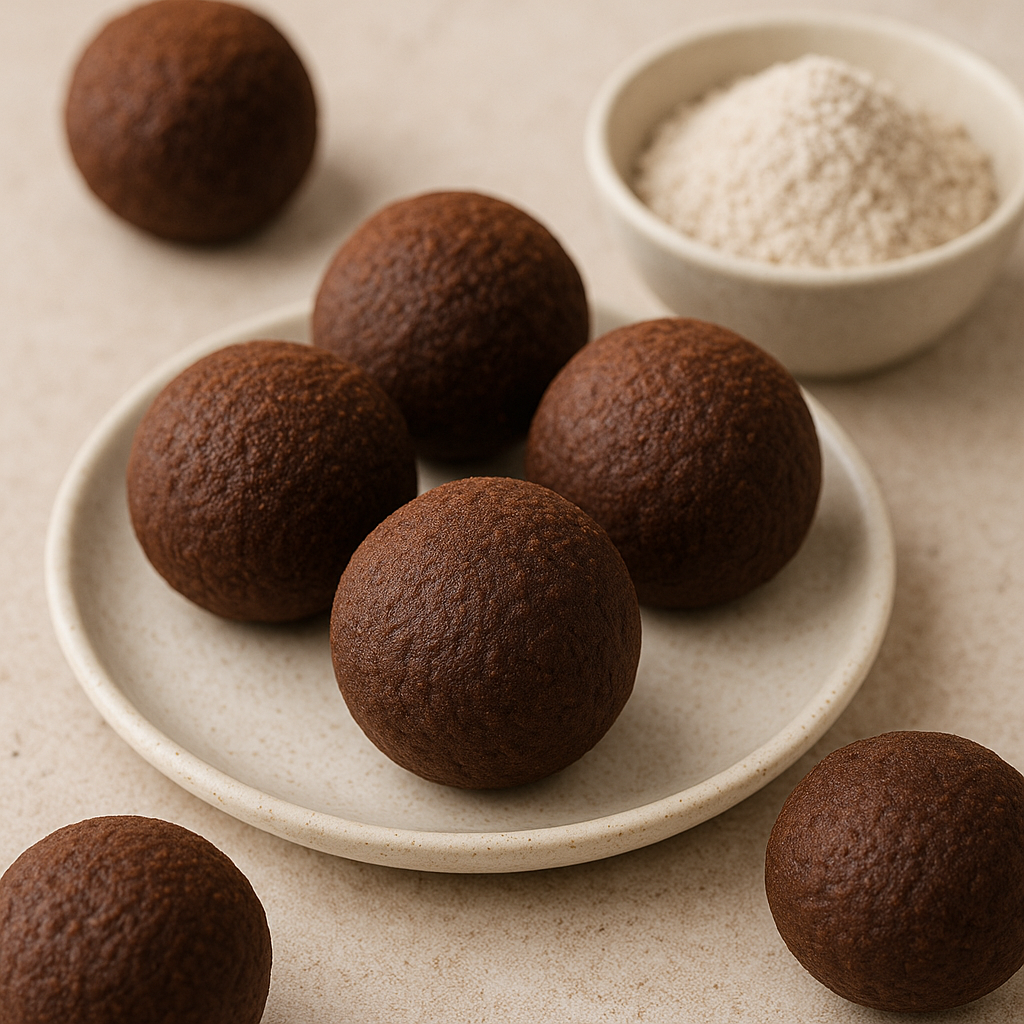 Trufas de Cacao y Melena de León
