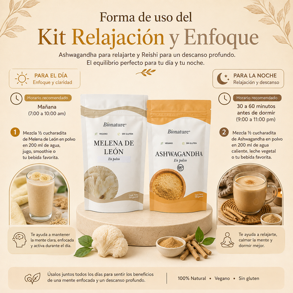 Kit Relajación😌 y Enfoque🎯