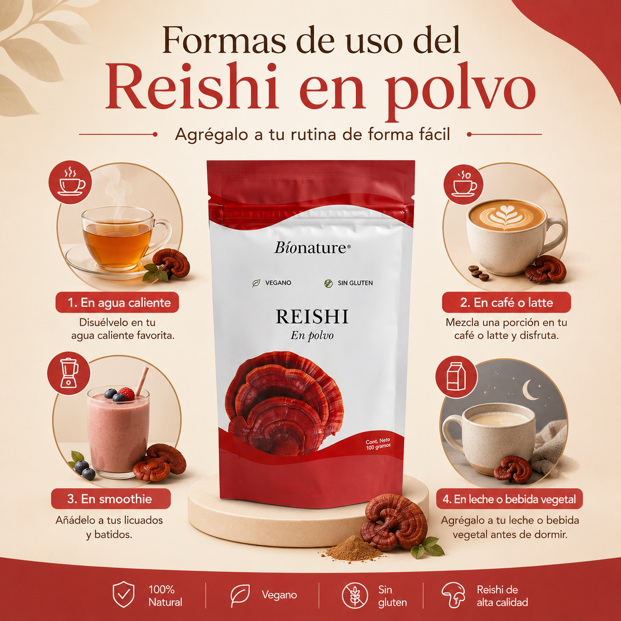 Reishi en Polvo